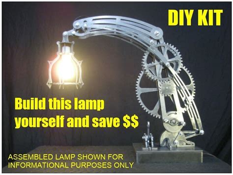 Buy Steampunk Lamp Kit Diy Steel Parts Online In India Etsy