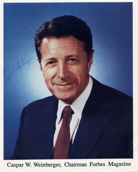 1981 87 Secretary Of Defense W Reagan Caspar Weinberger
