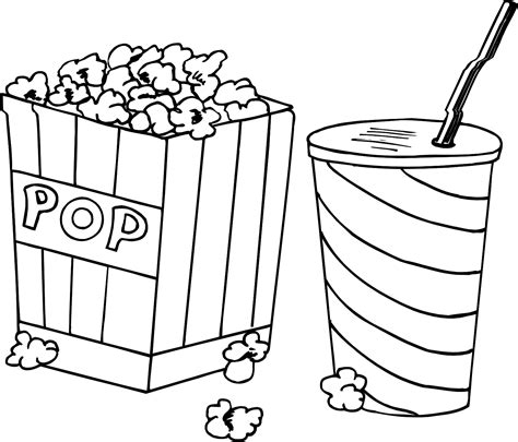 This free printable popcorn box template can turn any family movie night into a party! Popcorn Kernel Drawing at GetDrawings | Free download