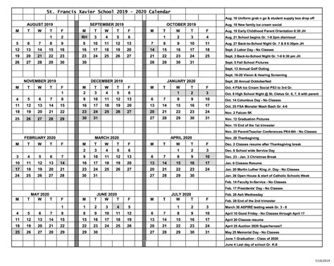 Keep track of the mysteries and prayers of the rosary with this free printable. Catholic Liturgical Calendar 2020 Printable | Example Calendar Printable
