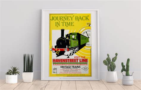 Journey Back In Time Havenstreet Line Premium Art Print Star Editions