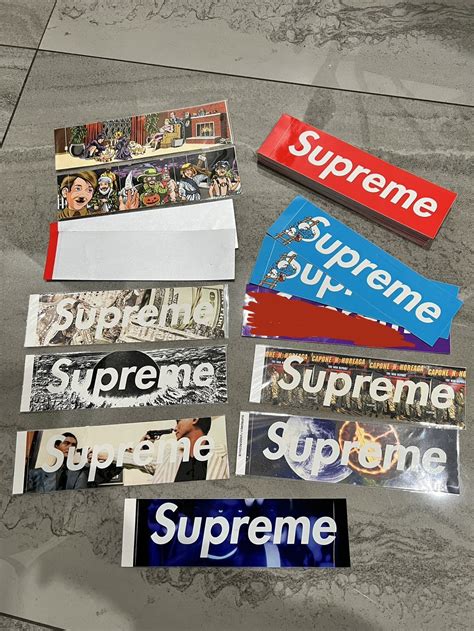 Supreme Supreme Box Logo Stickers Bundle Grailed