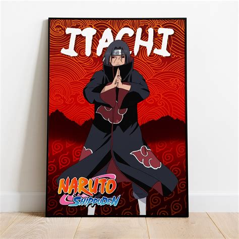 Itachi Poster Naruto Shippuden Customprinthaus