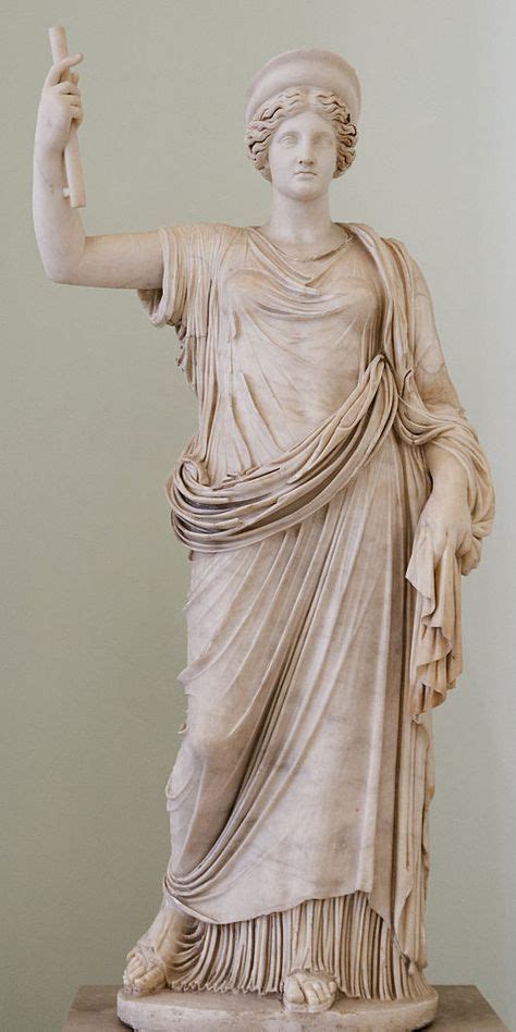 Juno Hera Roman Statue Marble Copy Of Greek Original 1st Century