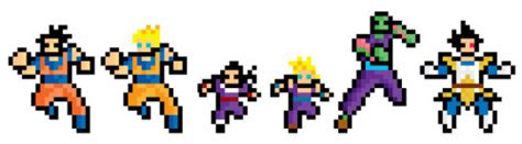 Partnering with arc system works, dragon ball fighterz maximizes high end anime graphics and brings easy to learn but difficult to master fighting gameplay. 8 Bit Challenge Mania! | 8Bit DBZ set WiP by ~vantageinhouse Getting ready...
