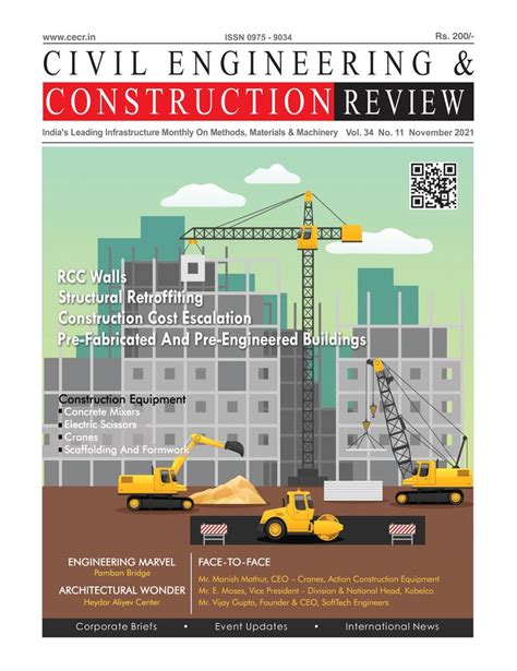 Civil Engineering And Construction Review Magazine Subscriptions