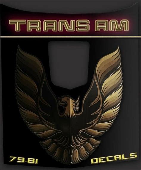 Pin By Whitney L Huffman On Trans Ams Pontiac Decal Trans Am