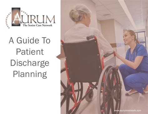 A Guide To Patient Discharge Planning