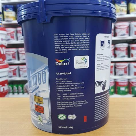 Jual Cat Dasar Dulux Catylac Exterior 4 Kg Di Lapak Wanda Paints