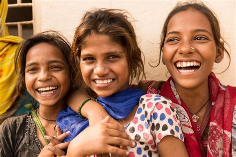 Indian Girls Laughing Arogya World
