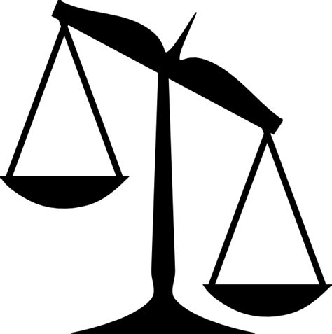 Scales Of Justice Clipart Clipart Best