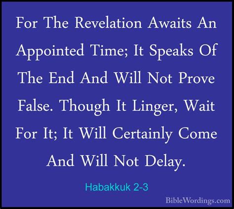 Habakkuk 2 Holy Bible English
