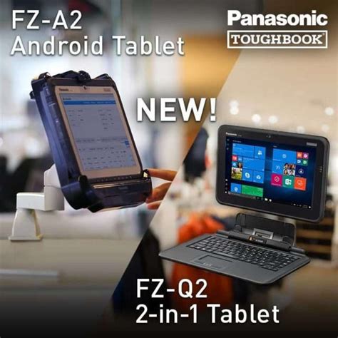 Panasonics Fz Q2 Semi Rugged 2 In 1 Windows Toughpad Tablet