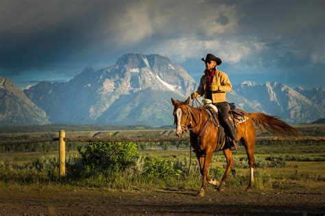 Wyoming Cowboy Claire Thomas Photography
