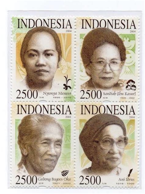 Perangko Indonesia Tahun 2000an Paling Ikonik Masih Ingat