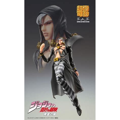 Jojos Bizarre Adventure Parte V Golden Wind Super Action Statue