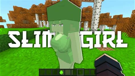 Slime Girl Addon In Minecraft Pe Youtube