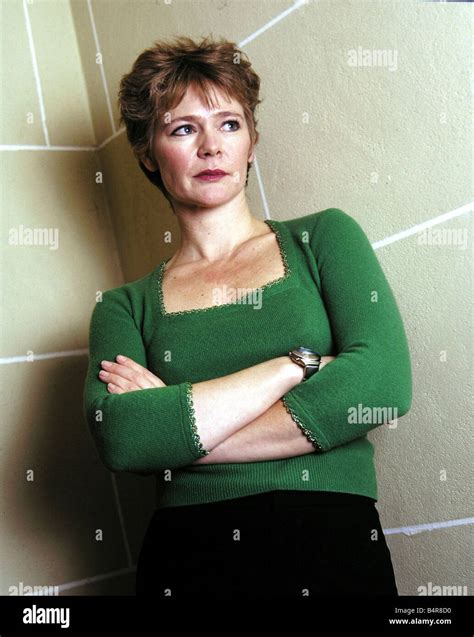 Television Actress Clare Holman Circa December 2001 Stock Photo