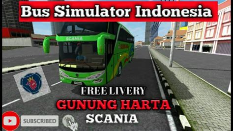 Selamat datang bismania community dan om telolet om lover? Bus Simulator Indonesia Livery Gunung Harta JB2+ SHD, Rute(Surabaya-Bangkalan) - YouTube