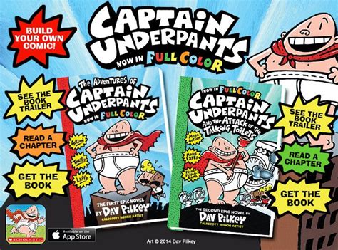 Captain Underpants Full Color Captain Underpants Comic Book Cover Captain