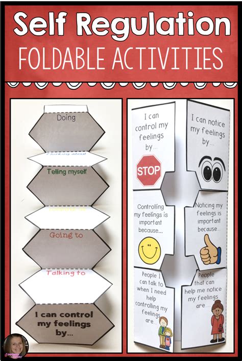 These Self Regulation Foldable Activities Help Students Learn To