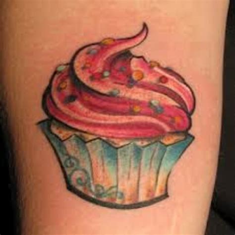 Cupcake Tattoos And Cupcake Tattoo Designs Cupcake Tattoo Meanings And