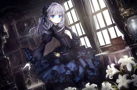 Gothic Victorian Anime Girl