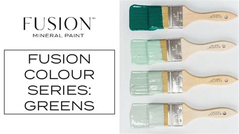 Whats The Difference Colour Series Part 4 Fusion Mineral Paint Greens