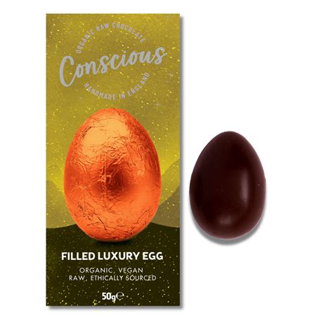 Conscious Chocolate Easter Egg The Raw Chocolate Company