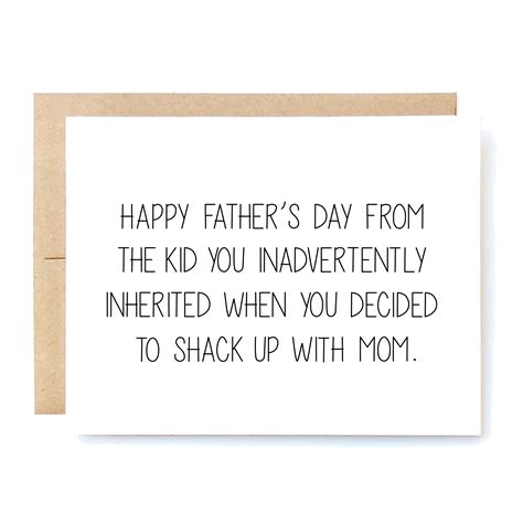 Step Dad Fathers Day Cards Printable Cards
