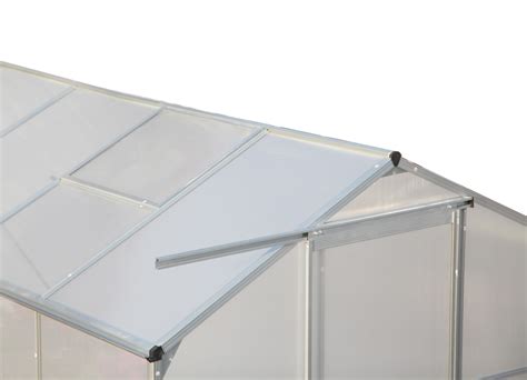 14x Polycarbonat Doppelstegplatten 4mm Tomatenhaus Gewächshaus