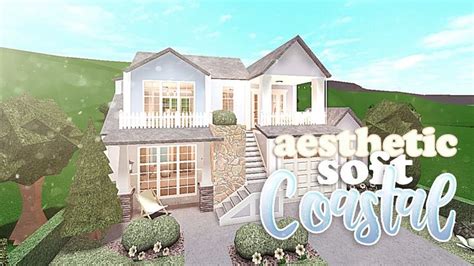 In this article, we have some of the cool bloxburg house ideas that you choose. Aesthetic Soft Coastal House | BLOXBURG - YouTube | Diy ...