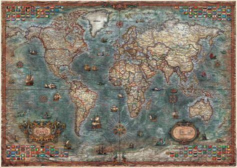 8000 Historical World Map Educa Borras