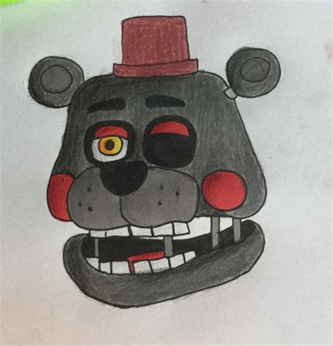 How To Draw Lefty Fnaf Как нарисовать Лефти ФНаФ Youtube 147