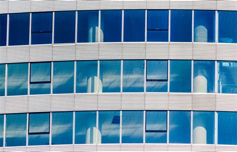 Windows Of Skyscraper Business Office Corporate Building In Istanbul