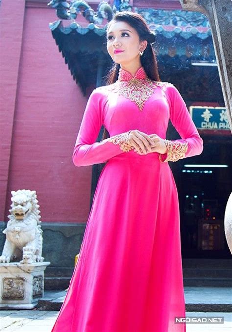 lovely girl in vietnam a pink ao dai national costume nationalcostumes nationalattire