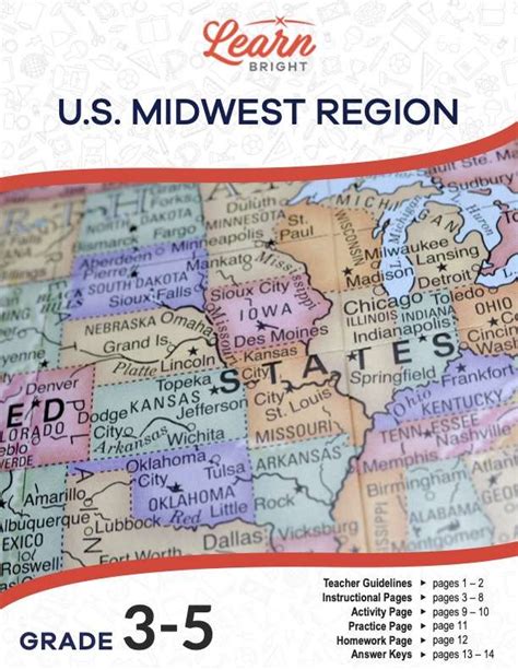 United States Midwest Region Free Pdf Download Learn Bright