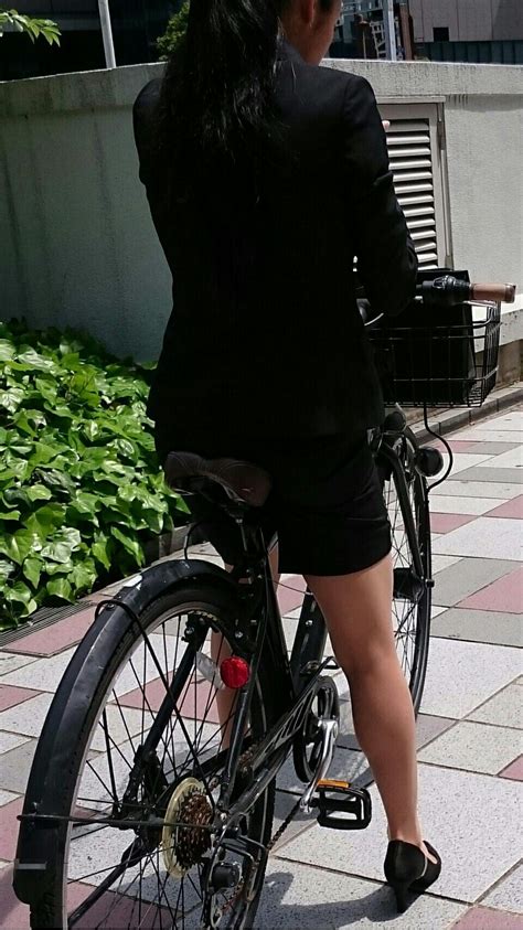 office ladies japanese lady girl women tights bicycles heels japanese language