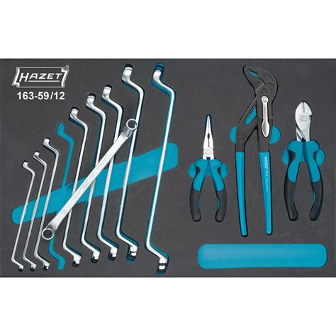 Hazet Tool Set Double Box End Wrenches Pliers Tool