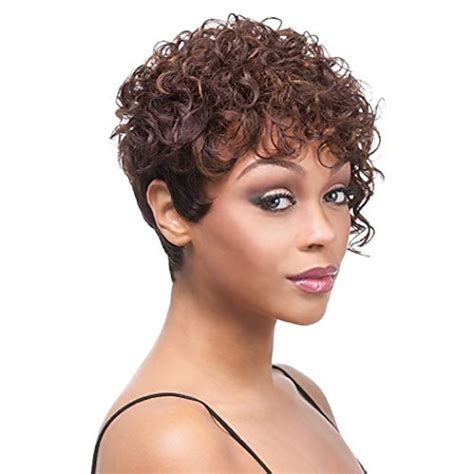 Brown Wigs For Women Beisd Short Brown Blonde Curly Wigs Short Afro