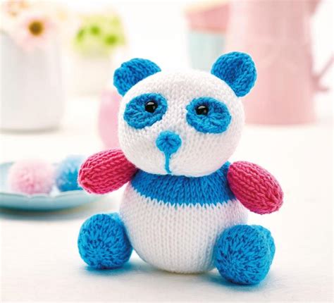 Mini Pandas Knitting Patterns Lets Knit Magazine