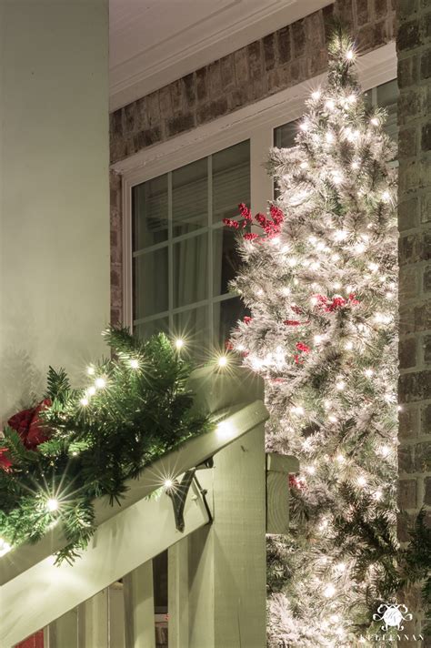 Nighttime Christmas Home Tour With Magical Glowing Twinkle Lights