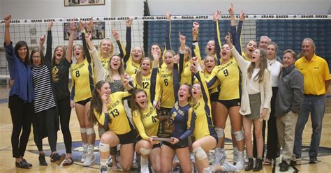 Grand Haven Volleyball District Finals Multimedia