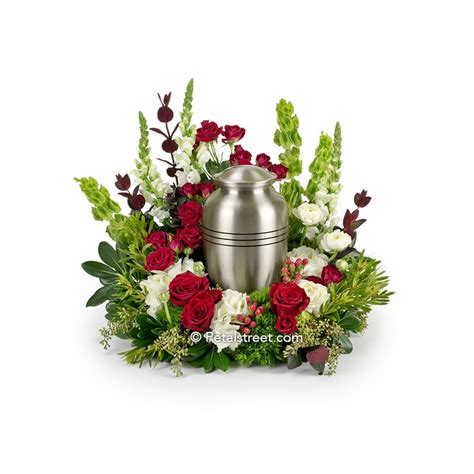 Cremation And Memorial Flower Arrangements Petal Street Flower