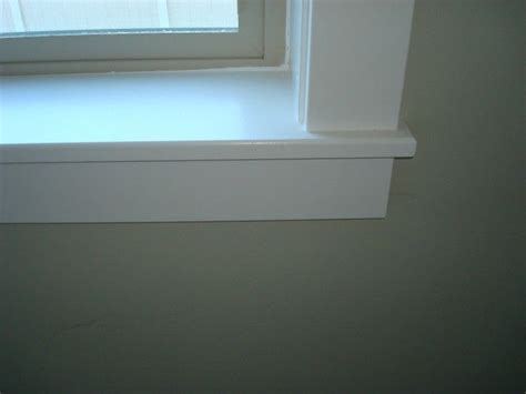In this bathroom renovation project, sonya of. Preview of shaker style window sill with one by four ...