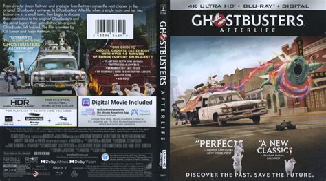 Ghostbusters Afterlife 2021 4k Uhd Cover And Labels Dvdcovercom