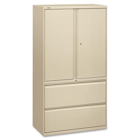 Shop for contemporary wall mounted storage cabinets, storage islands and more at nbf. Hon Brigade 800 Series Lateral File Storage Cabinet (42" W ...
