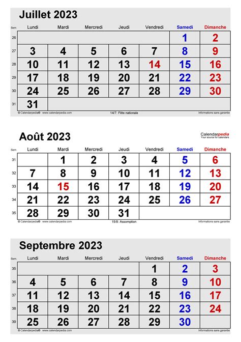 Calendrier Aout 2023 Excel Word Et Pdf Calendarpedia Images