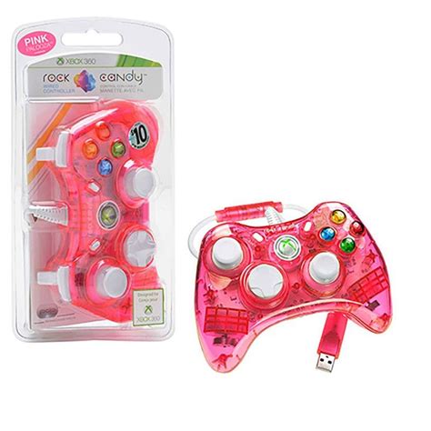 Pink Xbox 360 Rock Candy Controller By Pdp Xbox 360 Controller Xbox