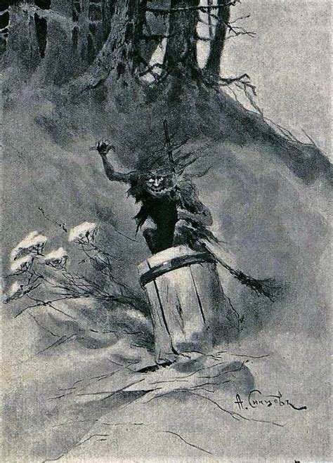 Baba Yaga The Cannibalistic Witch Of Slavic Folklore